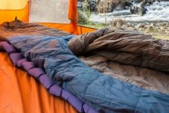 Sierra Designs Night Cap 20 -Mountain Hardwear Shop laid out opened bottom